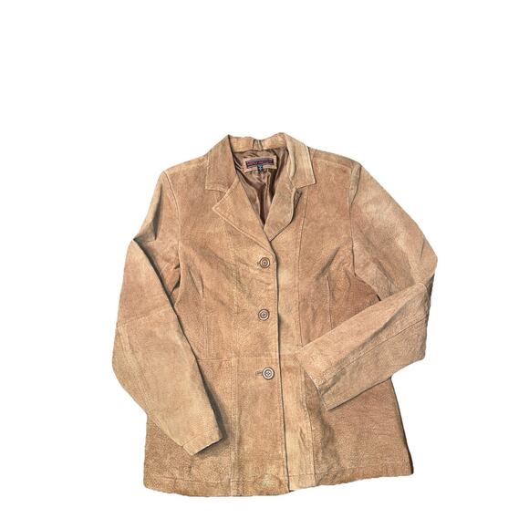 Hypo Active Women's Brown Leather Jacket Size S Needs Cleaning - Picture 1 of 10